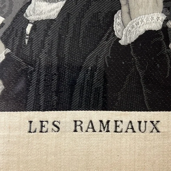 Rare antique French framed silk artwork embroidered artist signed collectible - Picture 5 of 14